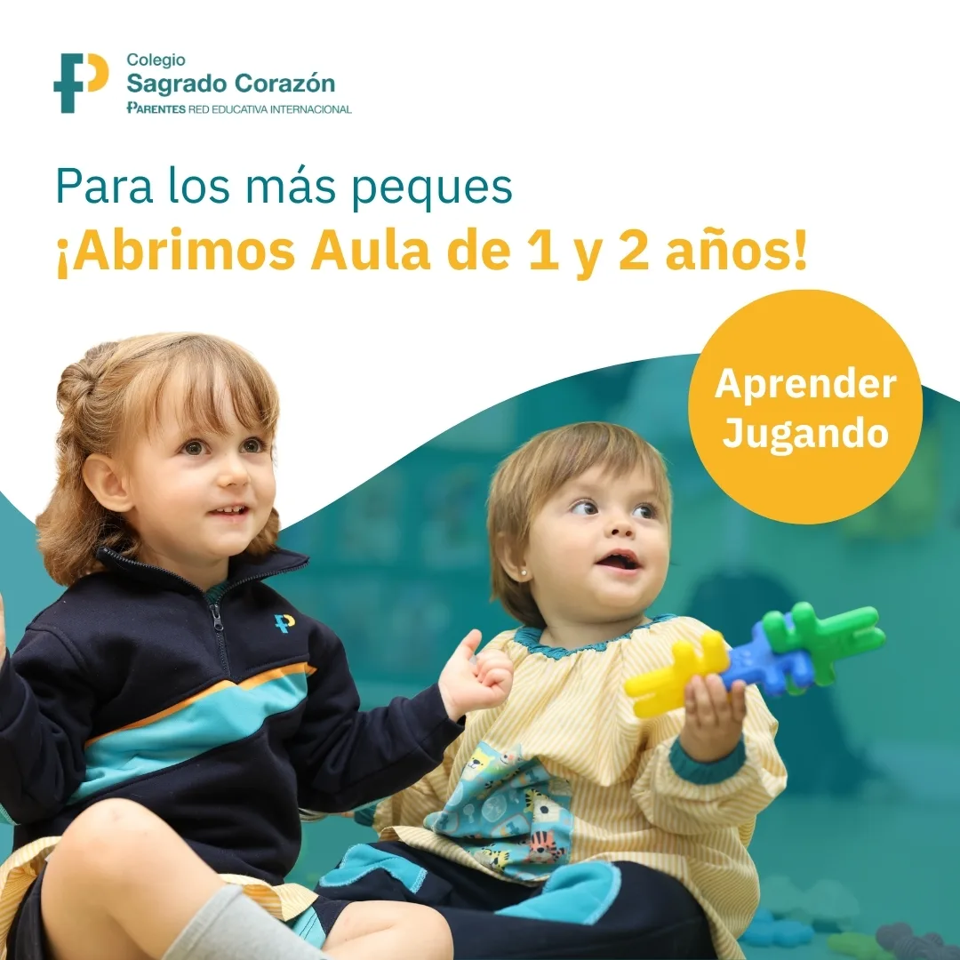 Aula 1 año
Aula 2 años
Infantil
Sagrado Corazón Madrid